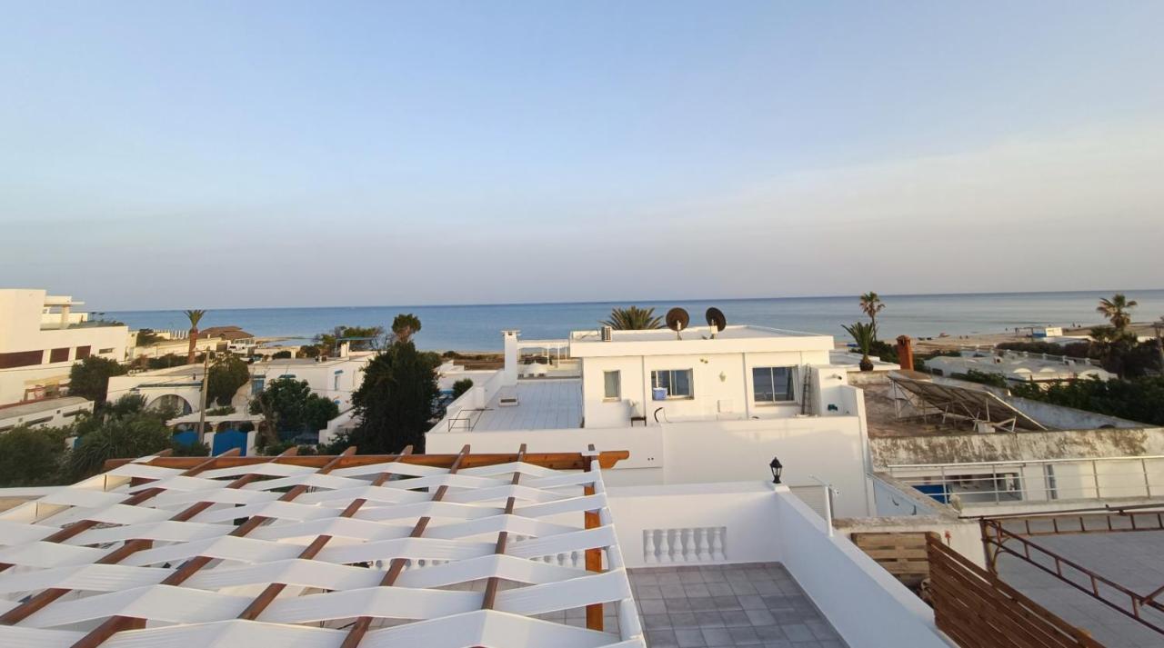Superbe Etage De Villa Vue Sur Mer Nabeul Exterior foto